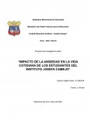 IMPACTO DE LA ANSIEDAD EN LA VIDA COTIDIANA DE LOS ESTUDIANTES DEL INSTITUTO JOSEFA CAMEJO
