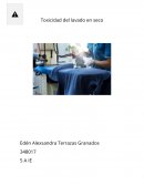 Toxicidad de lavado en seco