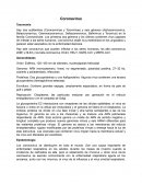 Coronavirus Taxonomía