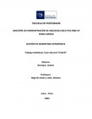 GESTIÓN DE MARKETING ESTRATÉGICO. Caso Harvard “El Bulli”