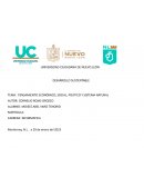 PENSAMIENTO ECONÓMICO, SOCIAL, POLÍTICO Y SISTEMA NATURAL