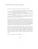 Formulacion del problema y la pregunta de investigación. La educación en modalidad virtual