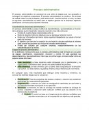 Características del proceso administrativo