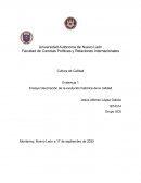 Ensayo Descripción de la Evolución de la Histórica de la Calidad