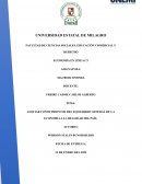 ASOCIAR CONOCIMIENTOS DEL EQUILIBRIO GENERAL DE LA ECONOMÍA A LA REALIDAD DEL PAÍS
