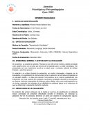INFORME PSICOLÓGICO