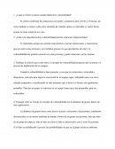 ¿A qué se refiere la autora cuando habla de la vulnerabilidad?