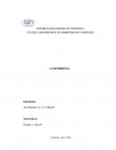 SISTEMA DE TRATAMIENTO DE LA INFORMÁTICA