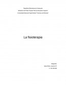 Ensayo sobre la fisioterapia