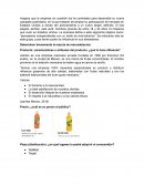 Determinen brevemente la mezcla de mercadotecnia