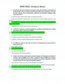 TIPO TEST. Simulacro Básico