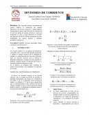 Divisores de corriente - Circuitos Electricos