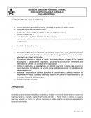 Procedimiento de Desarrollo Curricular