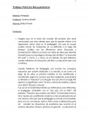Pedagogia Trabajo Práctico Recuperatorio