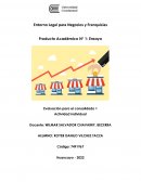 ENTORNO LEGAL DE LA EMPRESA