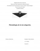 ¿Qué es la metodología de la investigación?