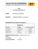 SIMULACIÓN DE SISTEMAS