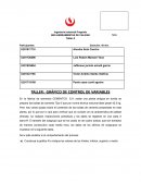 TALLER: GRÁFICO DE CONTROL DE VARIABLES