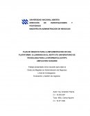 PLAN DE NEGOCIO PARA LA IMPLEMENTACION DE UNA PLATAFORMA E-LEARNING