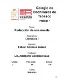 Redaccion de una novela