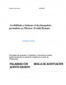 Acribillado a balazos el decimoquinto periodista en México: Fredid Román