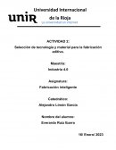 Seleccion de tecnologia y materiales de fabricacion