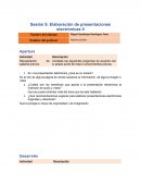 Elaboración de presentaciones electrónicas II