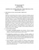 Derecho procesal Civil I