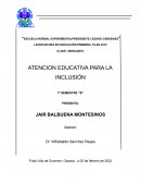 La inclusion educativa