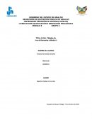 Modulo 9. Módulo y acción educativa