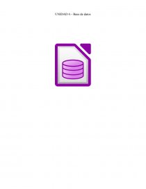 LibreOffice Base. Página 1