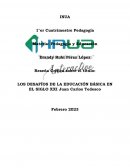Reseña critica desafios de la educacion s XXI