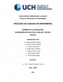 ENFERMERÍA EN SALUD DE LA MUJER Y RECIÉN NACIDO