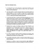 PRACTICA FORENSE FISCAL