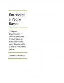 Entrevista a Pedro Ravela