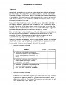 PRUEBAS DE DIAGNÓSTICO