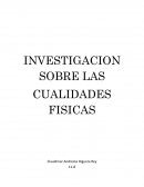 Invistigación de cualidades fisicas del ser humano