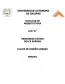 TALLER DE DISEÑO URBANO
