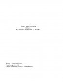 PROPIEDADES TERMICAS DE LA MATERIA