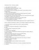 Cuestionario conceptos y métodos politicos