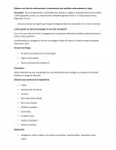 Elaborar una lista de medicamentos y tratamientos para posibles enfermedades al viajar
