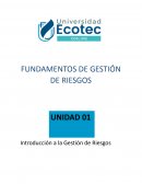 FUNDAMENTOS DE GESTIÓN DE RIESGOS