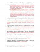 Finanzas. Estructura económica