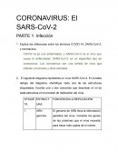 Cuestionario CORONAVIRUS: El SARS-CoV-2