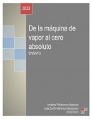 "De la maquina de vapor al cero absoluto" Ensayo