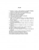 Evaluación del desempeño Recursos humanos