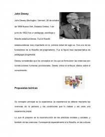 John Dewey. Página 1