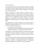 Imposiciones del patrón