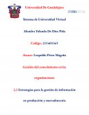 Gestión del conocimiento en las organizaciones