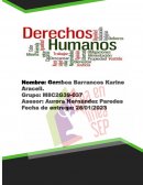 Derechos humanos. Espacios de difusión